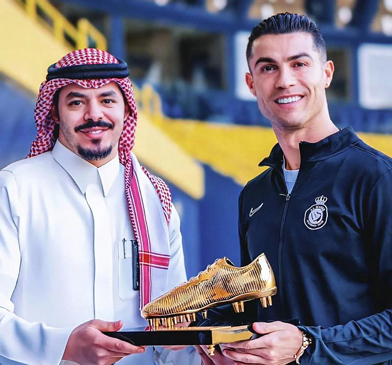 并且作为一, 考虑到沙特, 赛金靴的争